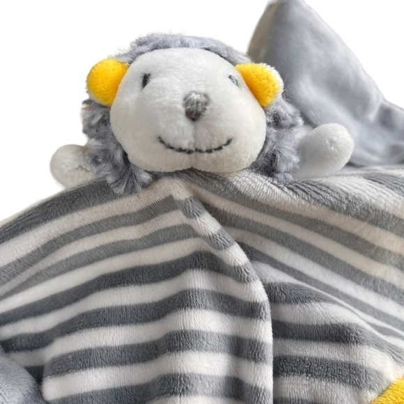 Mary Meyer Hedgehog Lovey Blanket Crinkle Teething Rings - Picture 2 of 9